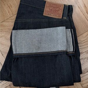 Levi's Men's 1947 501XX Original Fit Selvedge Jeans Made in Japan 34x34 NWOT